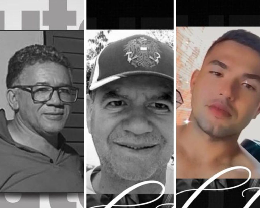 Três homens morrem em acidente entre carro e camionete