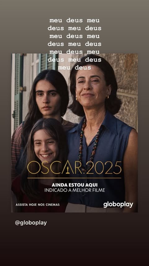 Fernanda Torres comemora indicações de ‘Ainda estou aqui’ ao Oscar 2025