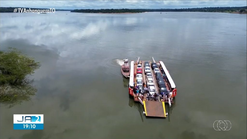 Travessia de veículos e pedestres por balsas começa dois meses após queda da ponte entre Tocantins e Maranhão