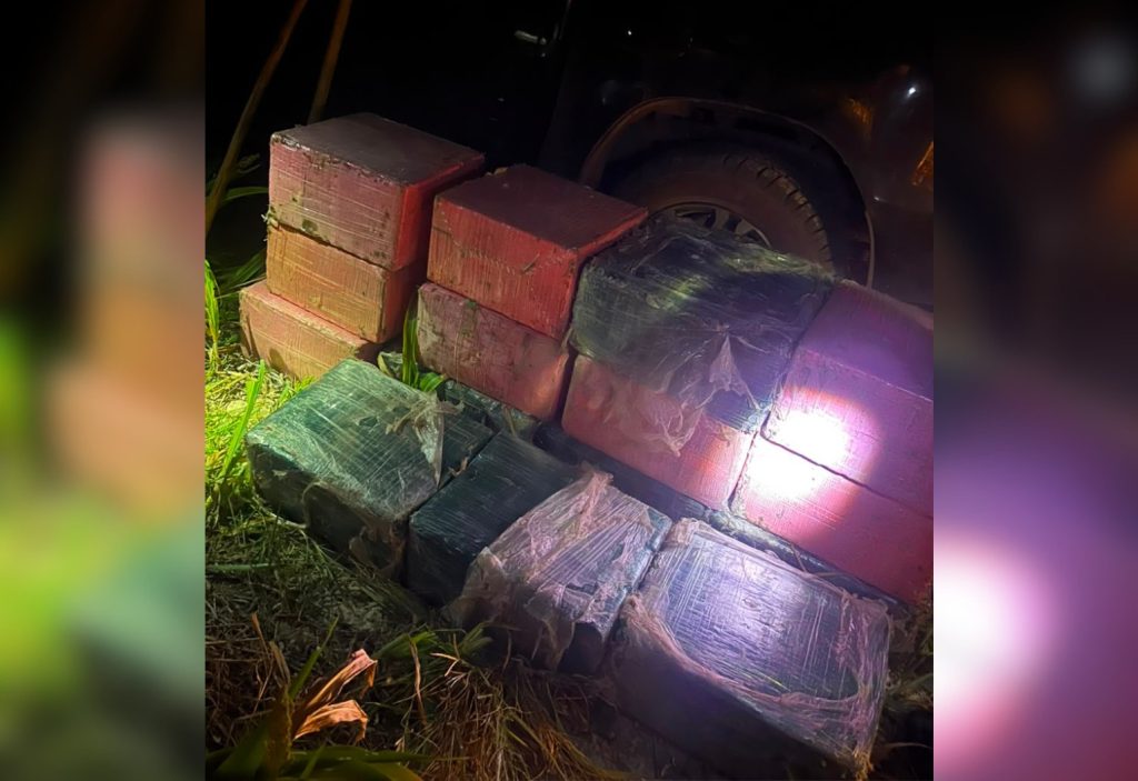 Força-tarefa encontra quase meia tonelada de cocaína enterrada e prende dois suspeitos no interior do TO
