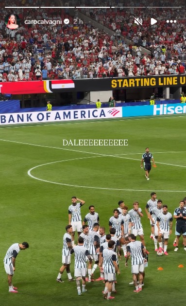 Famosos e esposas de jogadores argentinos comemoram resultado