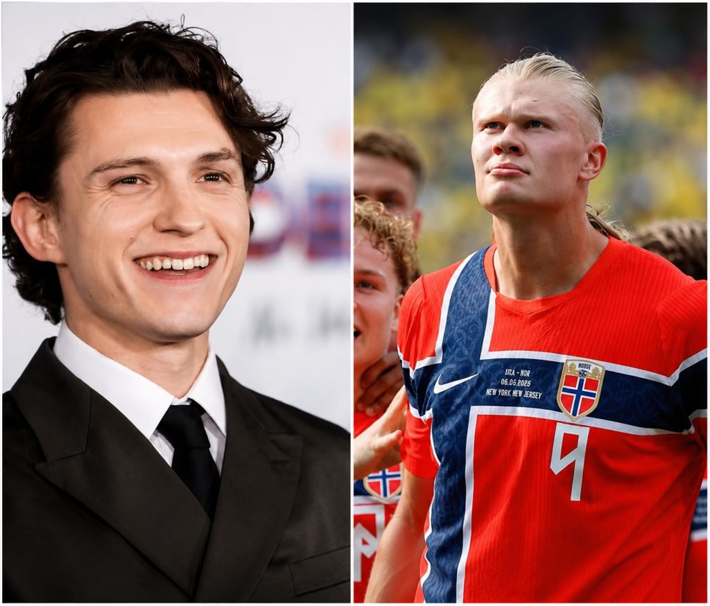 Tom Holland diz que foi ignorado por Haaland depois de um convite para jantar